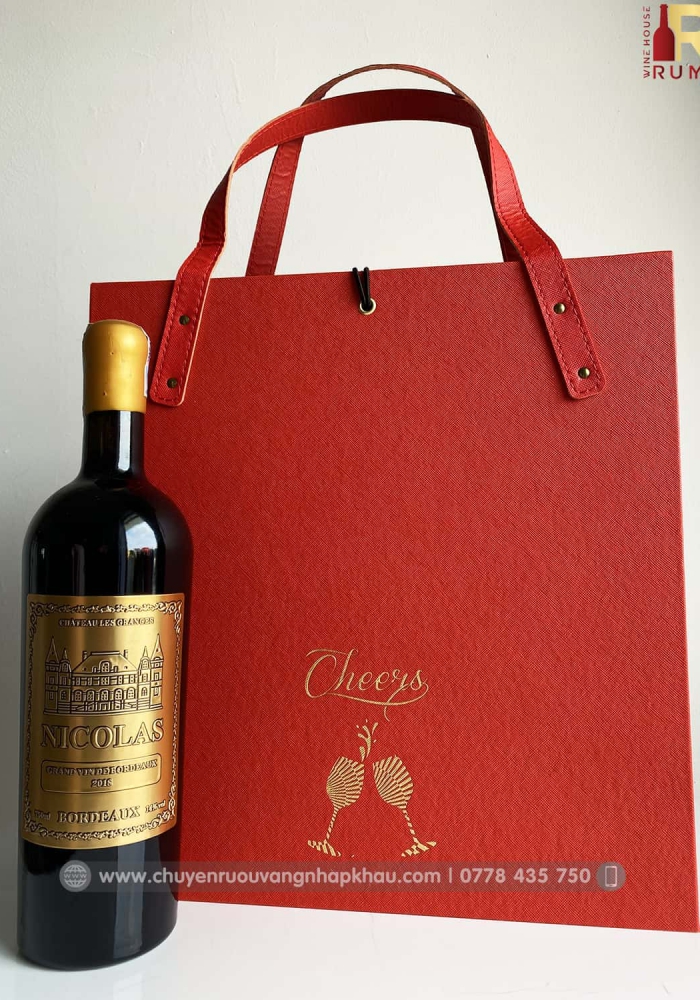 Bộ quà tặng rượu vang tết Nicolas