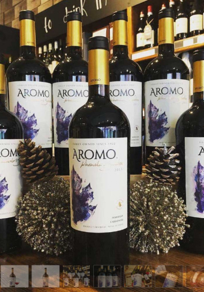 Rượu vang Chile Aromo Winemaker's Selection Marselan, Carmenere
