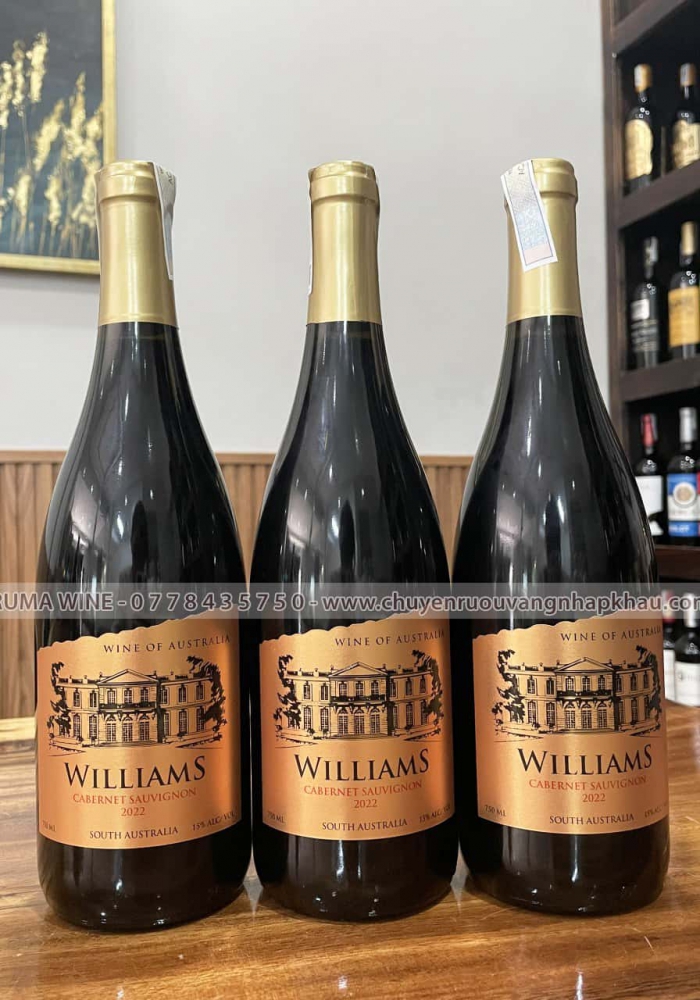 Rượu vang Úc Williams
