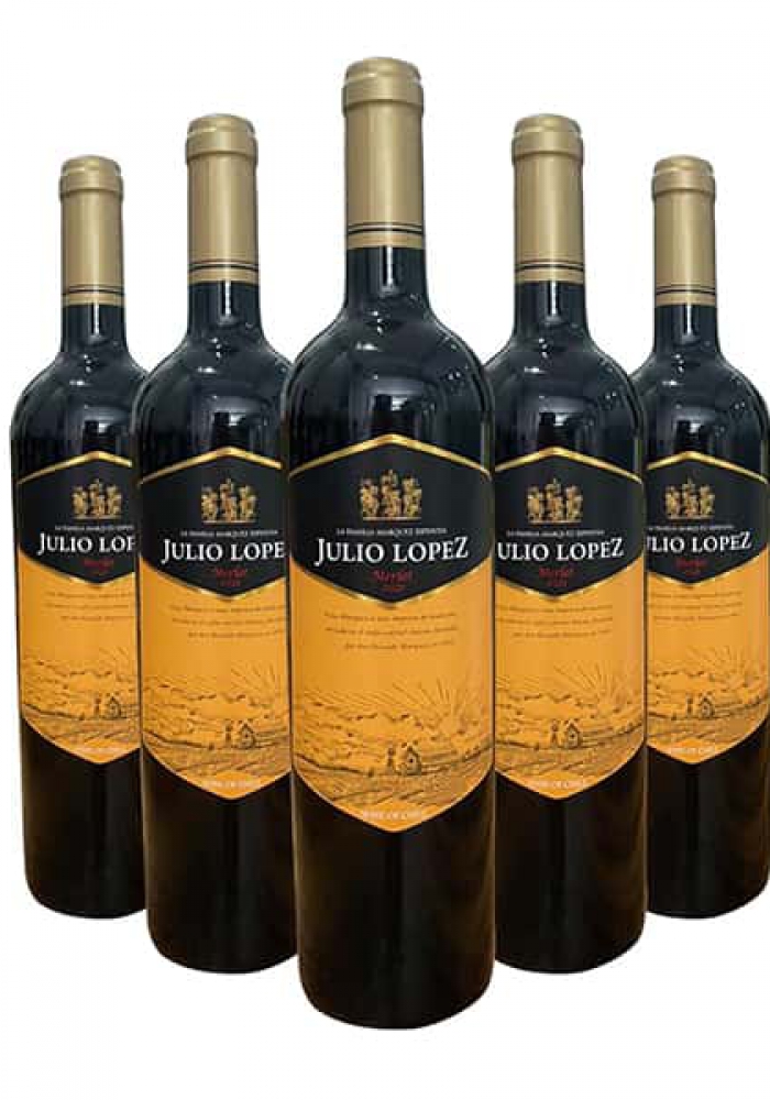 Rượu vang Chile Julio Lopez Merlot