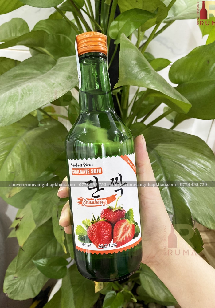 Rượu Soju Hàn Quốc Soulmate 360ml