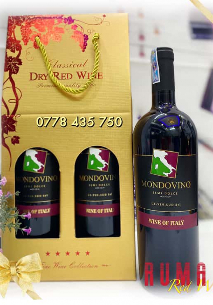 Quà tặng rượu vang giá rẻ Mondovino Semi