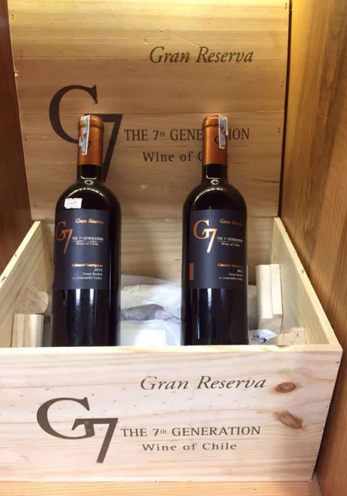 Rượu vang Chile G7 Gran Reserva