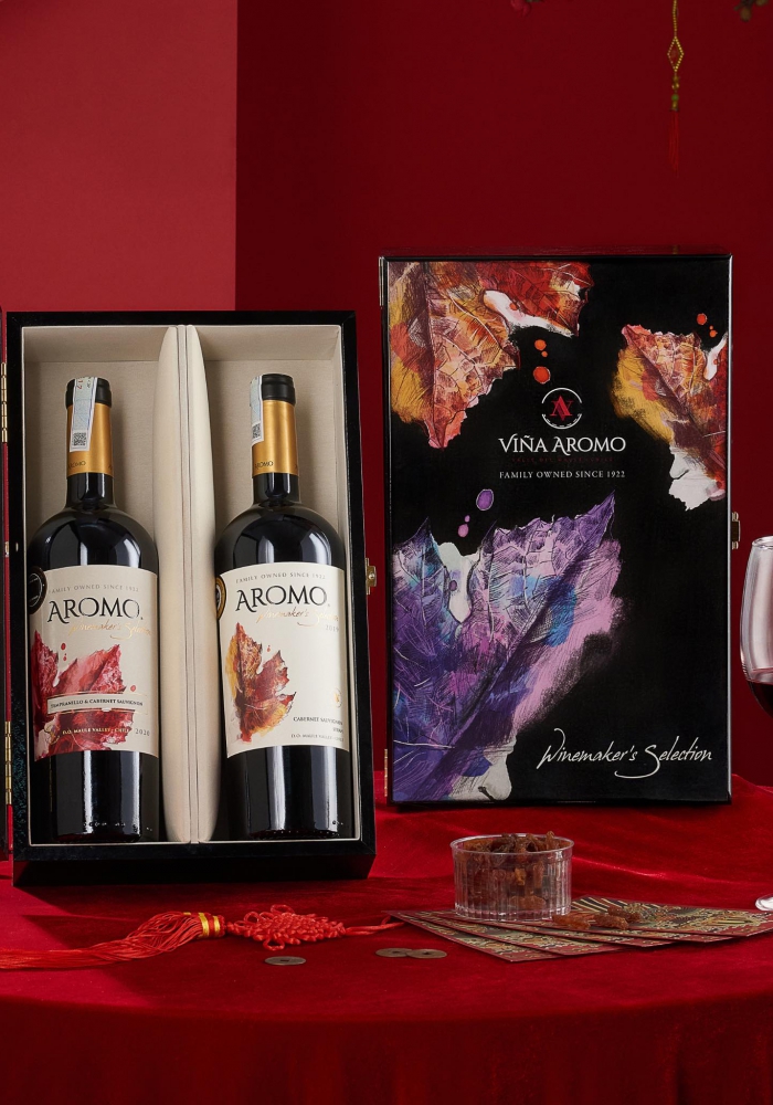 Rượu vang Chile Aromo Winemakers Selection Cabernet Sauvignon, Syrah