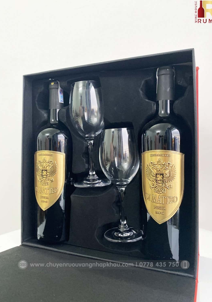 Bộ quà tặng rượu vang tết Di Matteo