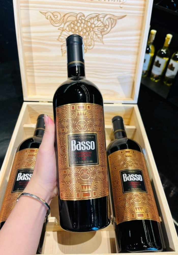 Rượu vang đỏ Basso 750ml
