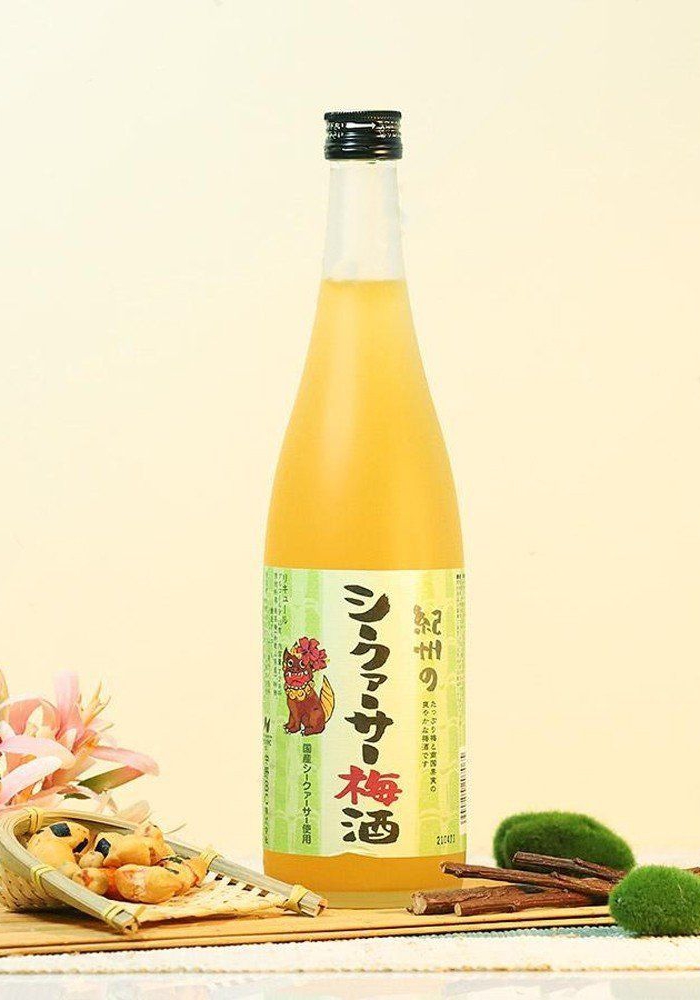 Rượu mơ Nhật Bản Umeshu Nakano Citrus 720ml [vị tắc]