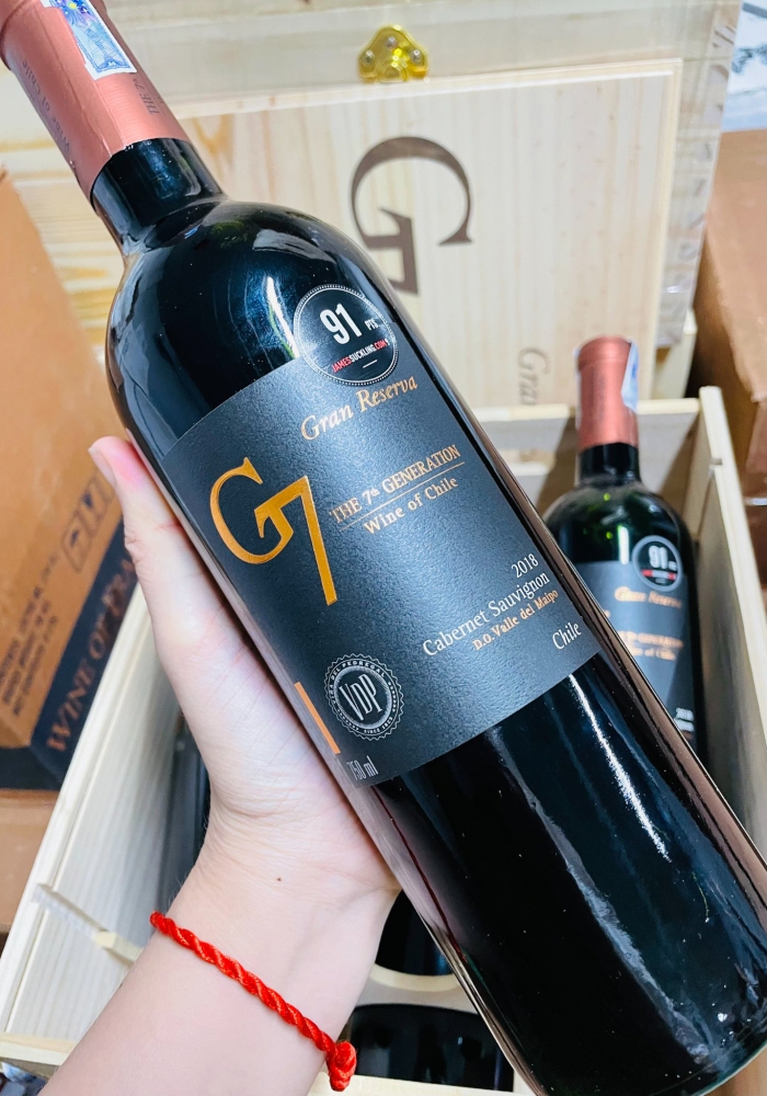 Rượu vang Chile G7 Gran Reserva