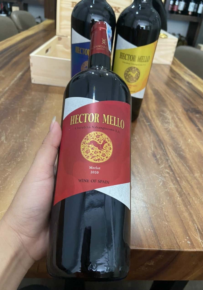 Rượu vang Tây Ban Nha Hector Mello Merlot