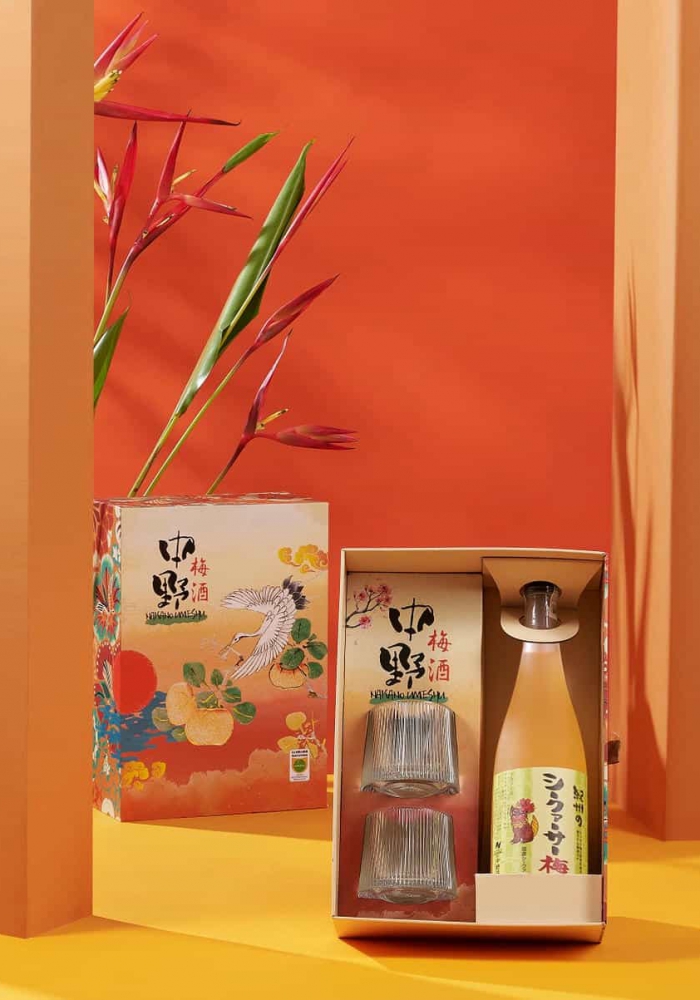 Rượu mơ Nhật Bản Umeshu Nakano Citrus 720ml [vị tắc]