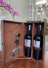 Set quà tặng hộp da 2 chai vang Ý 1933