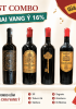 Combo 6 chai rượu vang Ý 16%