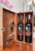 Set quà tặng hộp da 2 chai vang Ý Mondovino