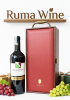 Bộ quà tặng tết hộp gỗ mặt da 1 chai vang Ý Mondovino Rosso