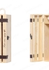 Set quà tặng hộp gỗ 1 chai vang Pháp German