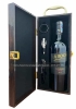 Set quà tặng tết hộp sơn mài 1 chai rượu vang Chile La Roca Reserva