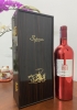 Set quà tặng tết hộp sơn mài 1 chai rượu vang Ý 1933