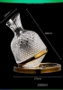 Decanter xoay 360 độ - bình đựng rót rượu vang cao cấp