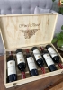 Quà tặng hộp gỗ 6 chai rượu vang Chile San Rozas