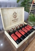 Quà tặng hộp gỗ 6 chai rượu vang Pháp Chales Gary nhãn đỏ