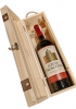 Set quà tặng hộp gỗ 1 chai vang Pháp Louis Frontera
