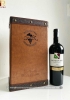Set quà tặng hộp da 2 chai rượu vang Ý Mondovino Rosso kèm bộ phụ kiện