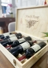 Quà tặng hộp gỗ 6 chai rượu vang Chile La Roca