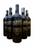 Bộ quà tặng tết hộp gỗ mặt da 1 chai rượu vang Chile La Roca Reserva