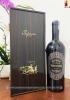 Set quà tặng tết hộp sơn mài 1 chai rượu vang Ý Marcoli 17