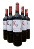 Quà tặng túi giấy ép kim 1 chai vang Chile K3