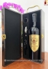 Set quà tặng tết hộp sơn mài 1 chai rượu vang Ý Di Matteo