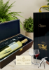 Set quà tặng tết hộp sơn mài 1 chai rượu vang Ý 1933
