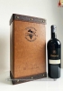 Set quà tặng hộp da 2 chai rượu vang Ý Veronica Semi kèm bộ phụ kiện