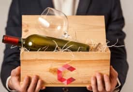 Set quà tặng rượu vang doanh nghiệp sang trọng