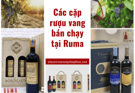 4 cặp rượu vang hộp gỗ bán chạy nhất tại Ruma Wine