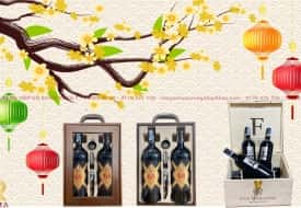 Gợi ý các set quà tặng hộp gỗ rượu vang Ý